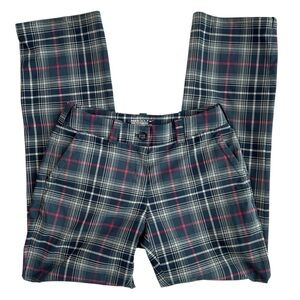 Nike Golf Women’s Tour Performance Dri-FIT Pants – Blue & Pink Plaid – Size 4 P